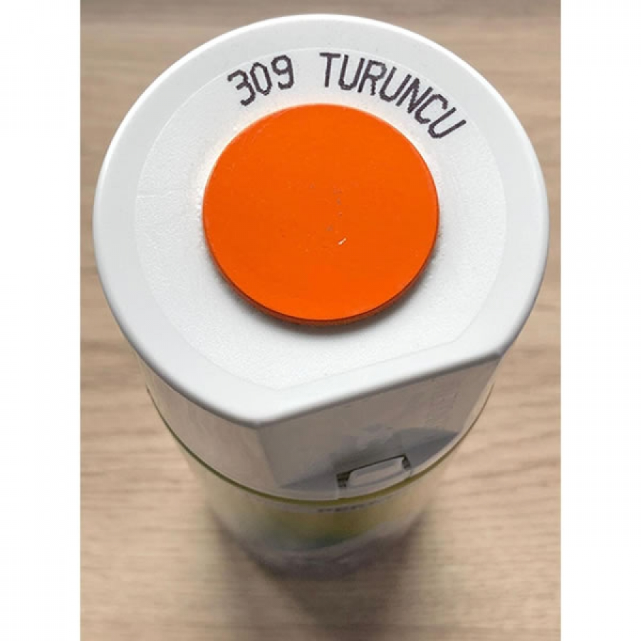 SPREY BOYA TURUNCU AKCALI 309